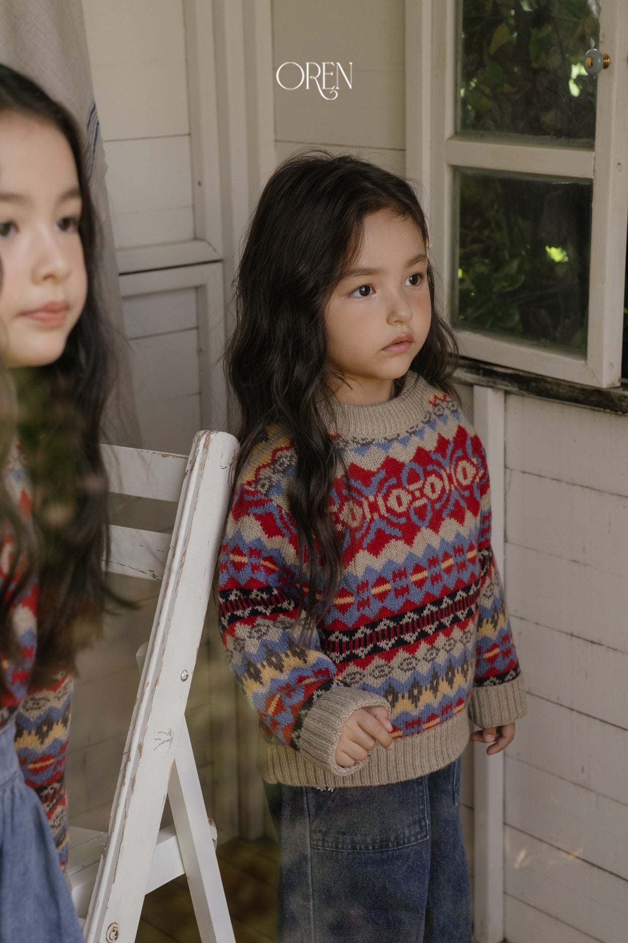 [OREN] Adeline multi wool knit