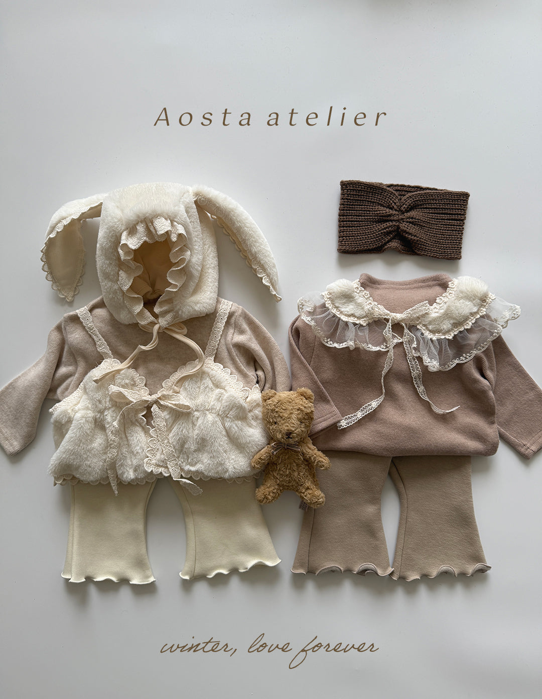 ［Aosta］Knit hairband