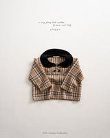 ［anggo］Cake check blouse