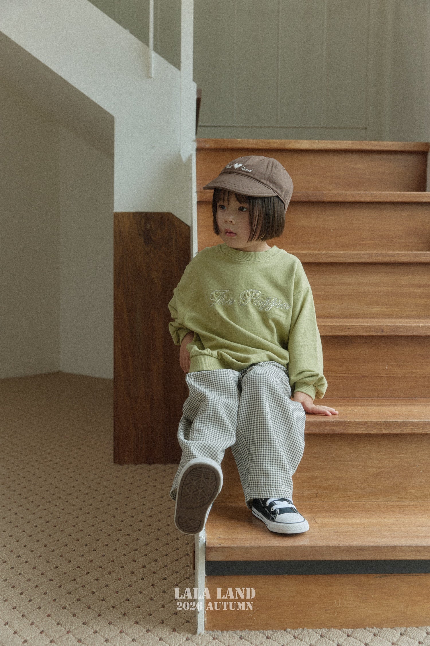 ［Lala land］Lits check pants
