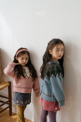 [OREN] Oslo reversible knit cardigan