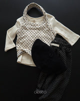 ［Aosta］Butter Button Tee