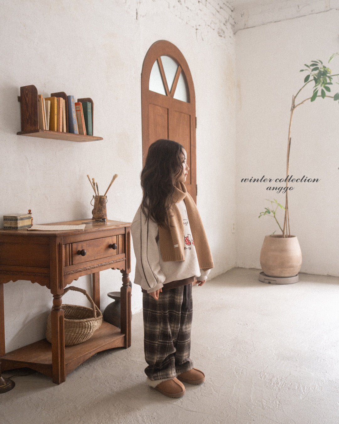 ［anggo］Chex pants