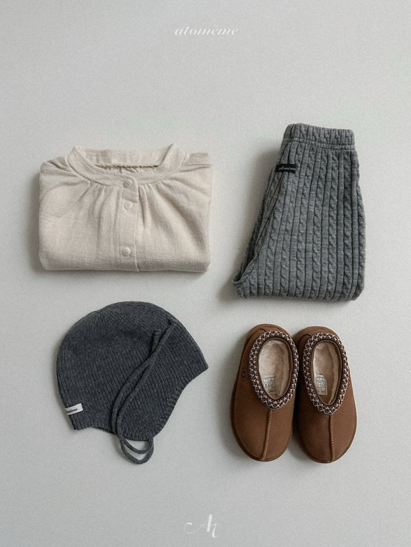 [atomeme] May Knit Pants