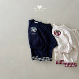 ［Lala land］Check roll up pants