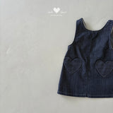 ［Lala land］Heart pocket pants