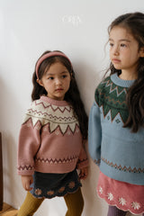 [OREN] Oslo reversible knit cardigan