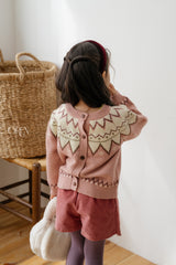 [OREN] Oslo reversible knit cardigan