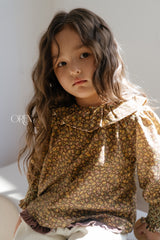 [OREN] Rivka frill blouse