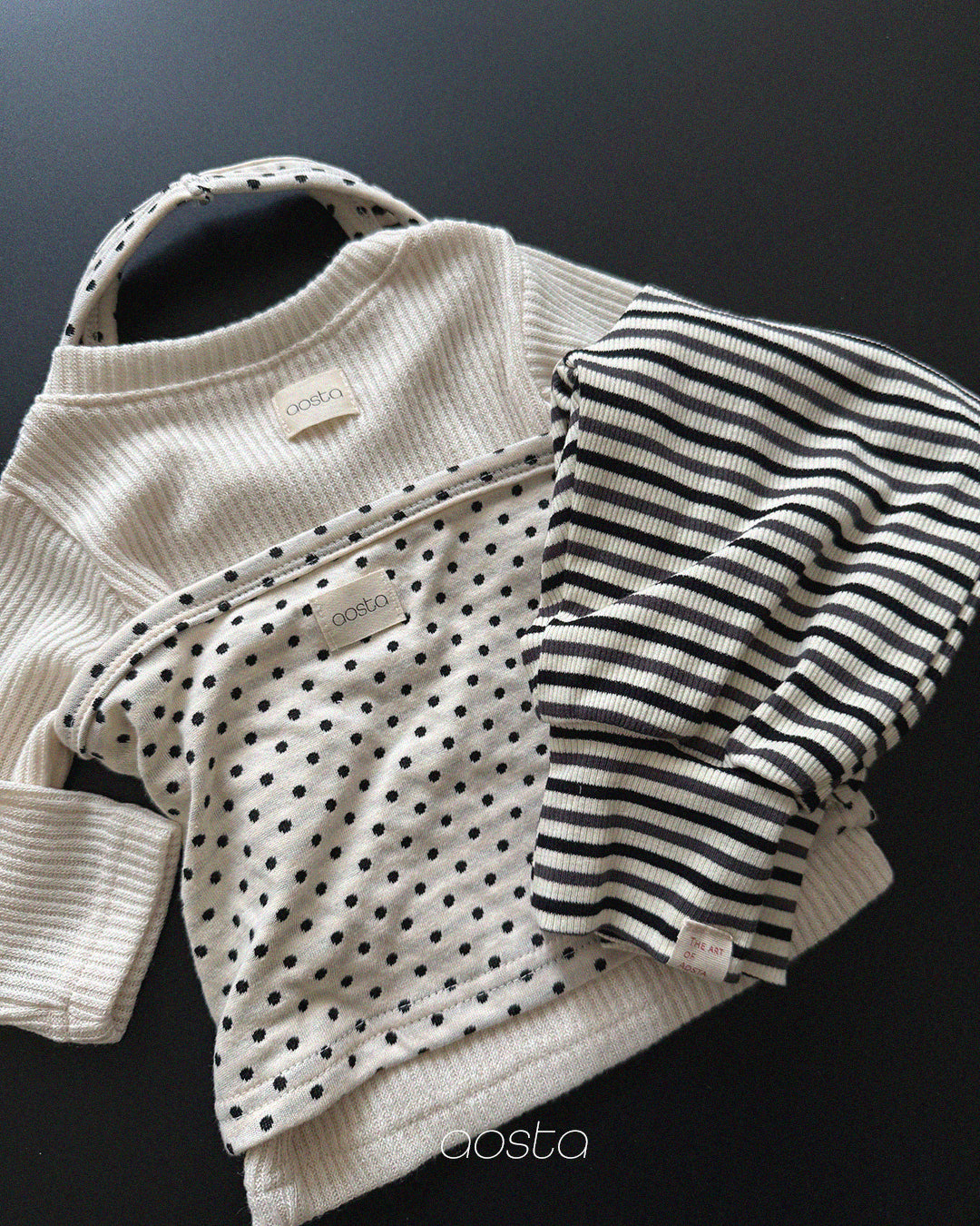 ［Aosta］Choco Chip Halter Neck