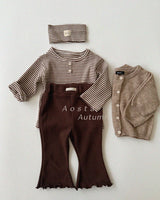 ［Aosta］Cookie Stripe Headband