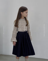 ［ROSETTE］Dot puff blouse