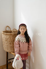 [OREN] Oslo reversible knit cardigan
