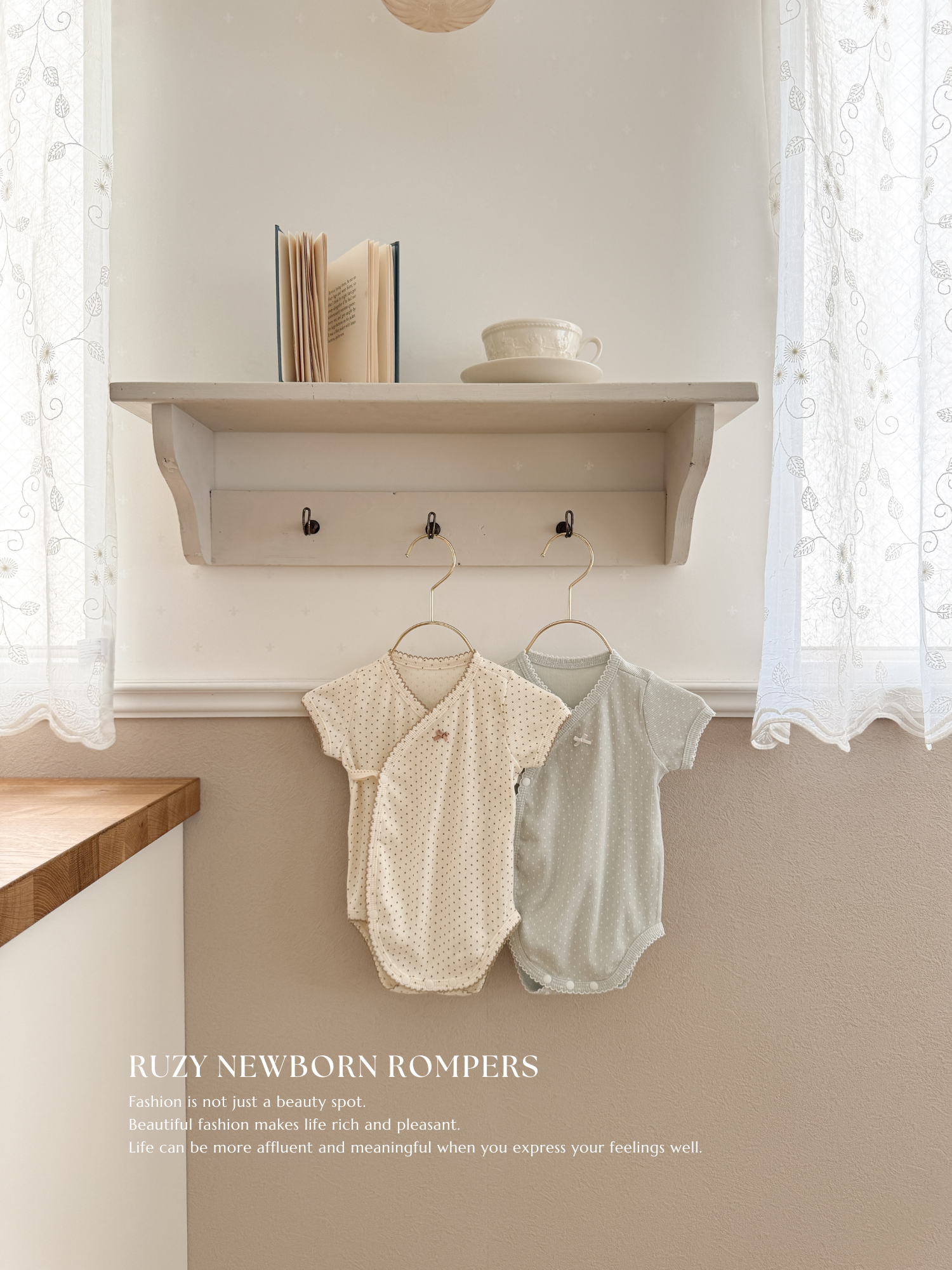 Ruzy newborn rompers