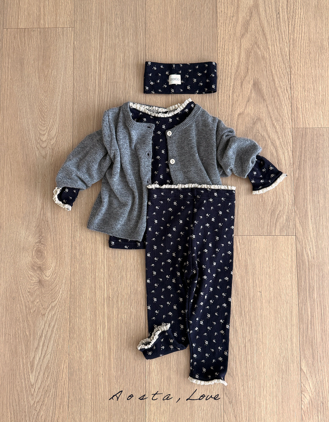 ［Aosta］Camellia Leggings