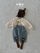 ［Lala land］Embossing pants