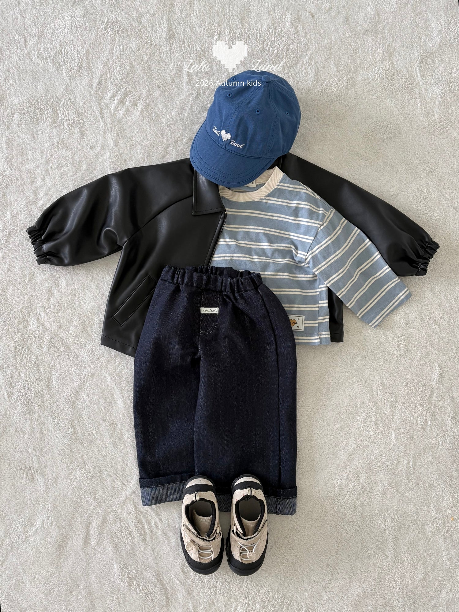 ［Lala land］Saint stripe tee (kids)