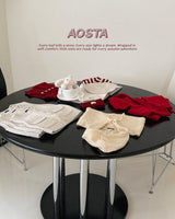 ［Aosta］Knit Cookie Vest