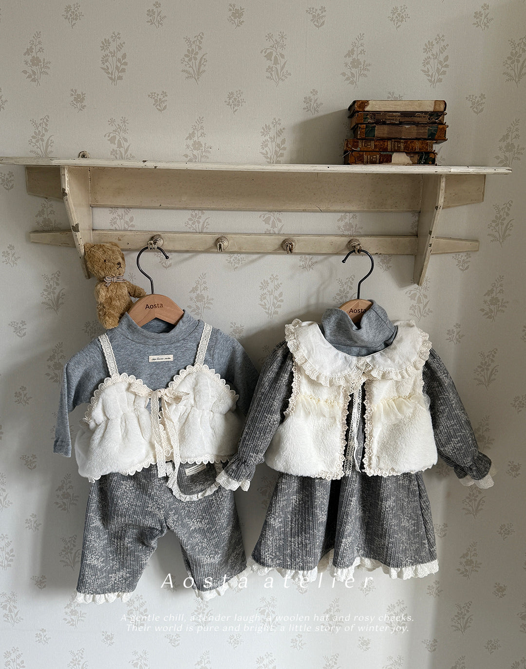 ［Aosta］Fake turtleneck