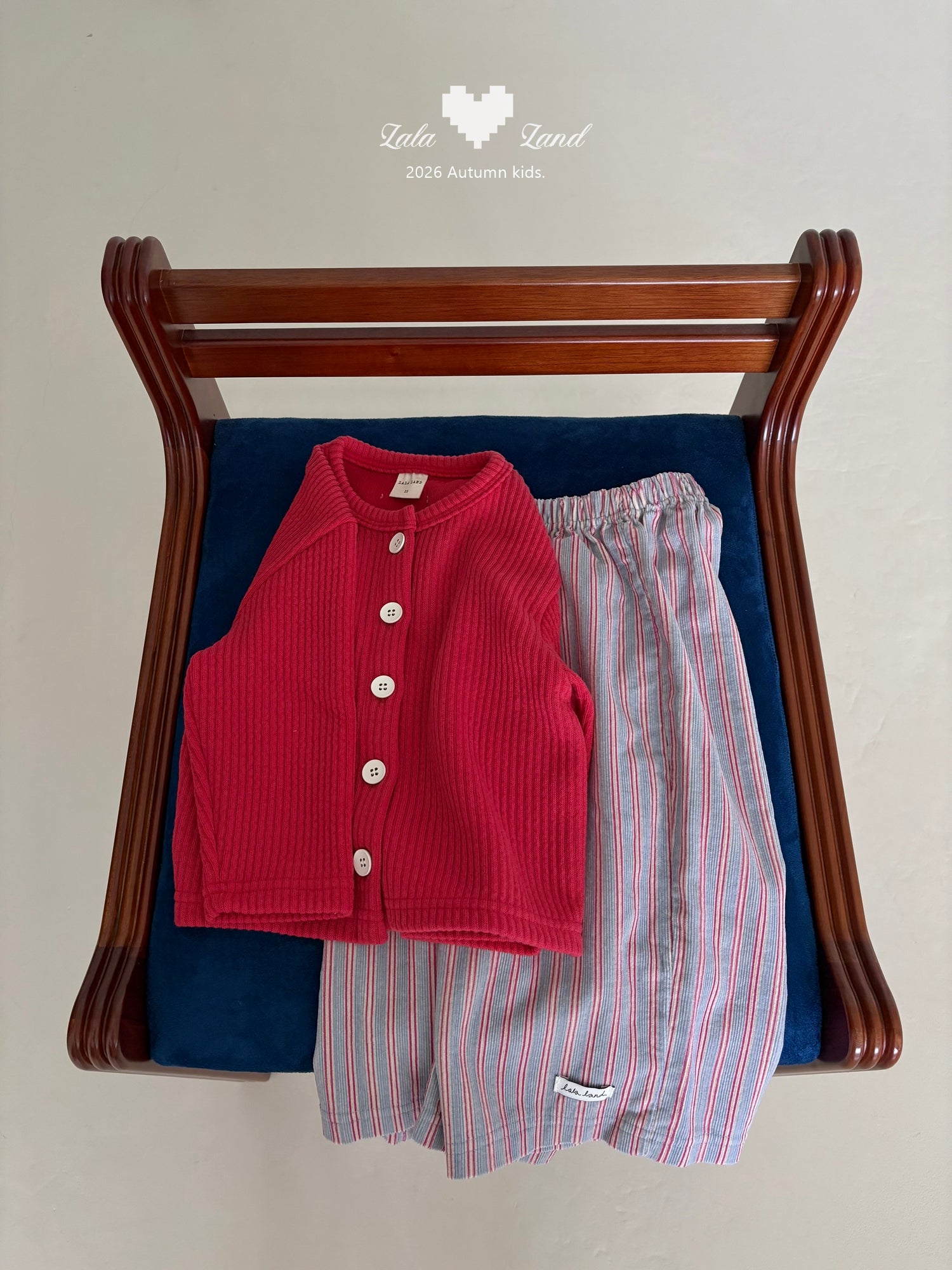 ［Lala land］Alpha rib cardigan