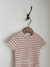 Stripe span tee