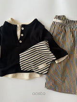 ［Aosta］Louis Stripe Pants