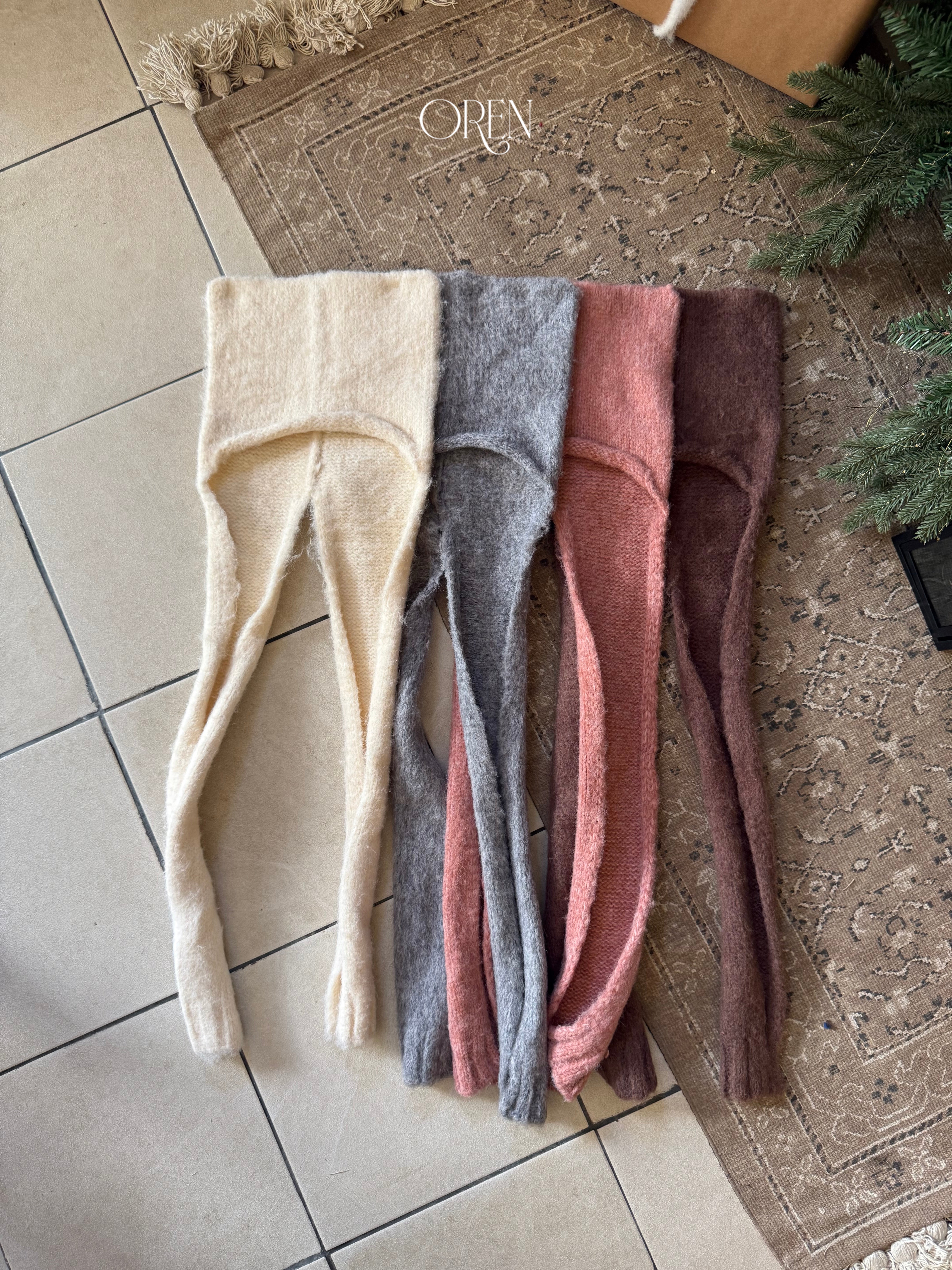 [OREN] Cat muffler beanie