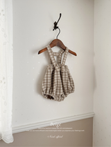 Crunch check suspender bloomer