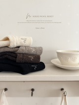 "Noeul.made" N. wool beret