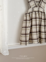 Miserable check one-piece