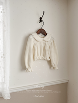 Honey round collar blouse