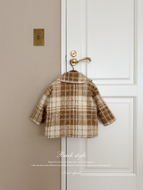 Financier check jacket