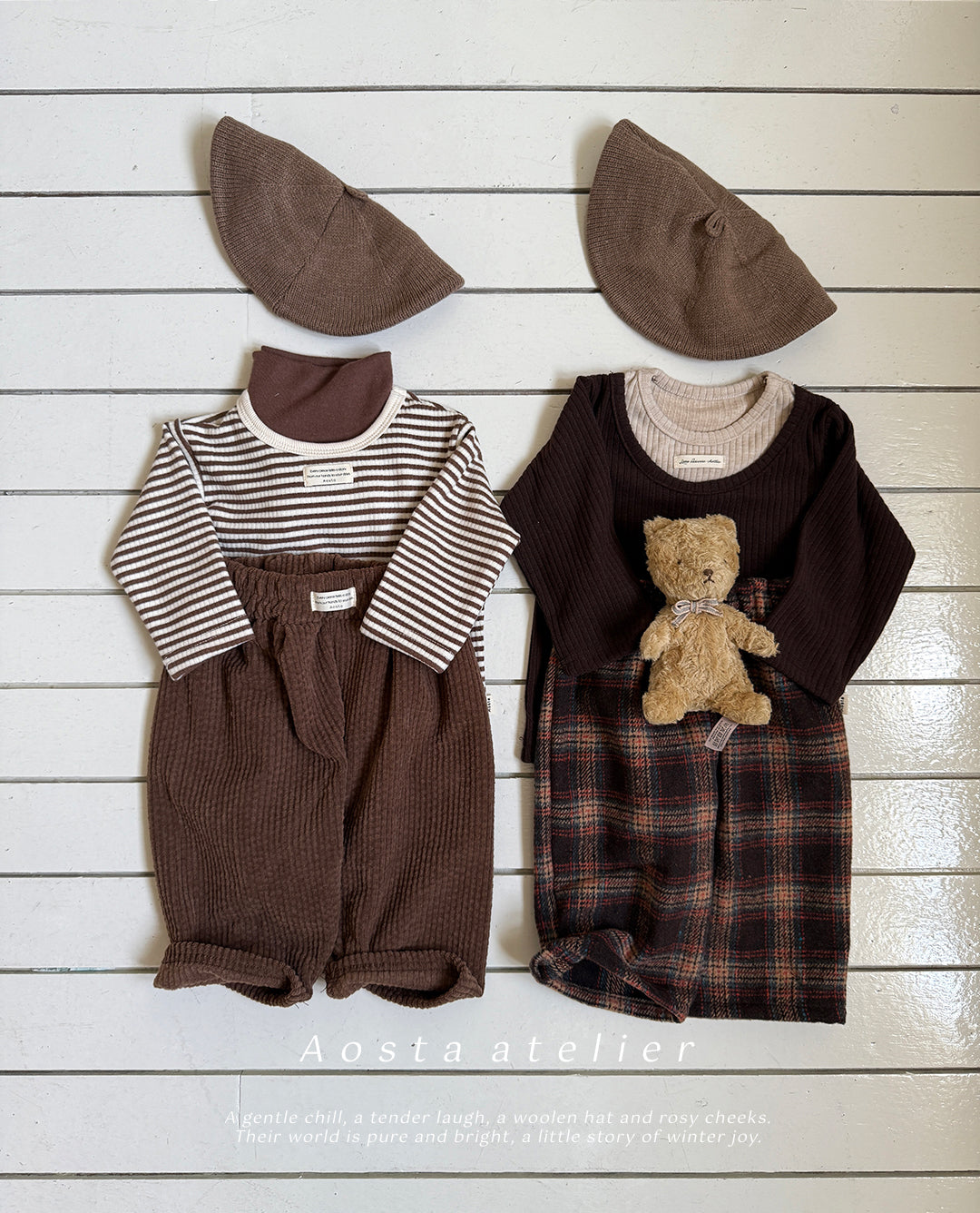 ［Aosta］Layered tee