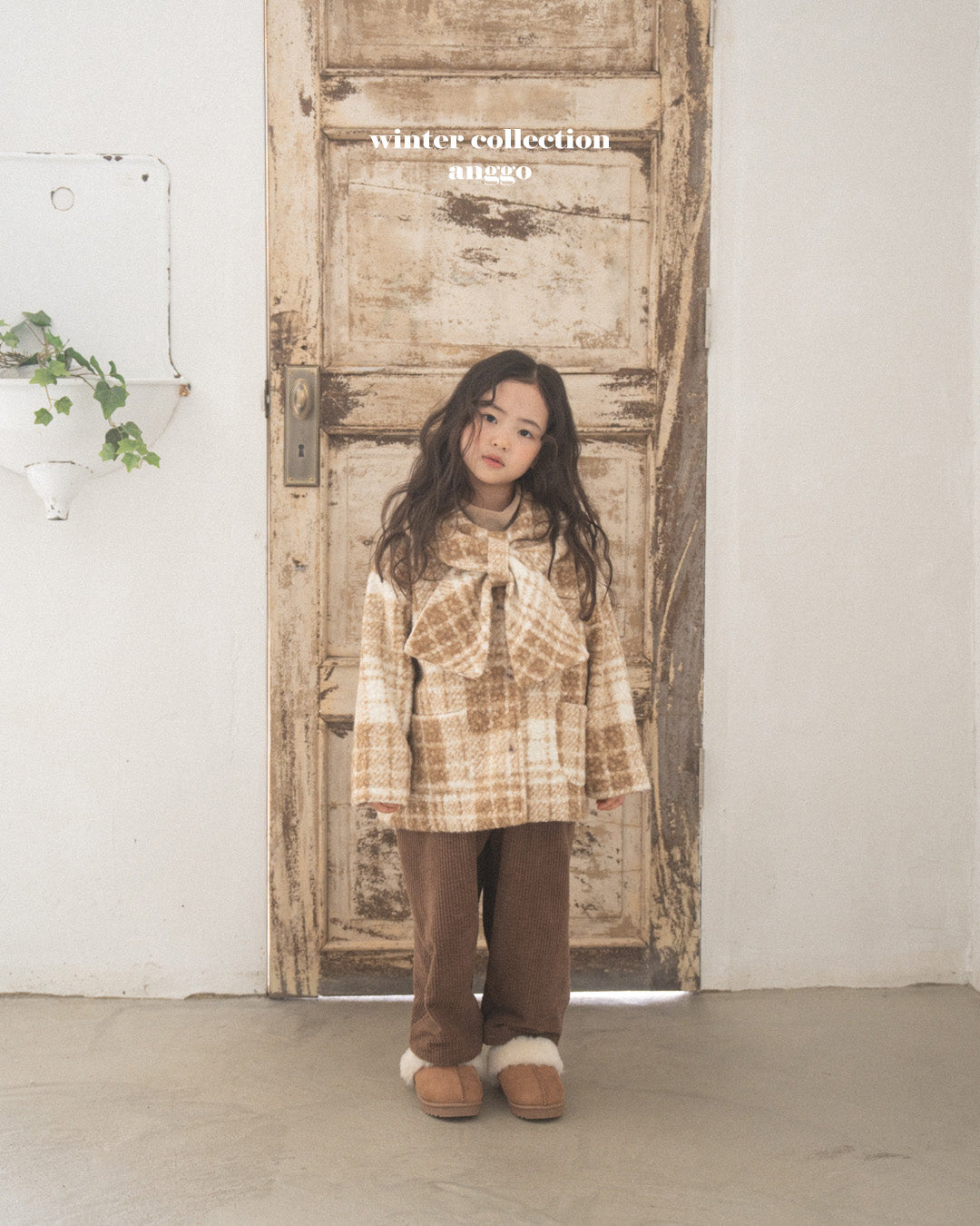 ［anggo］Financier check jacket