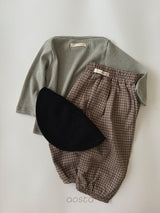 ［Aosta］Mocha Balloon Pants