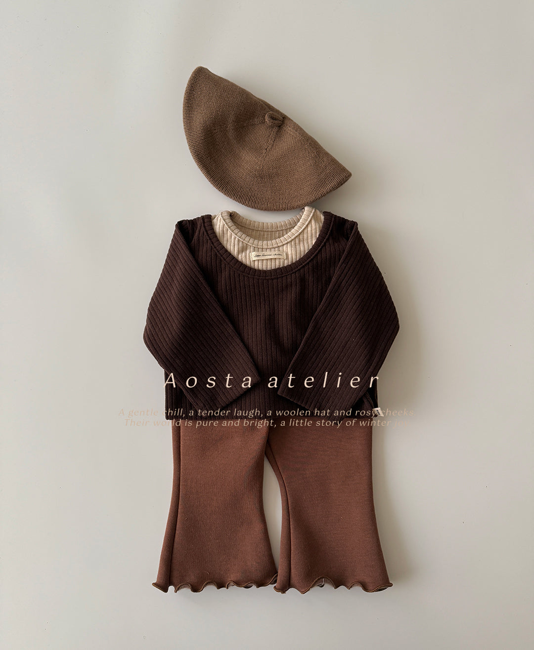 ［Aosta］Jelly pants