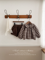 Marche check blouse