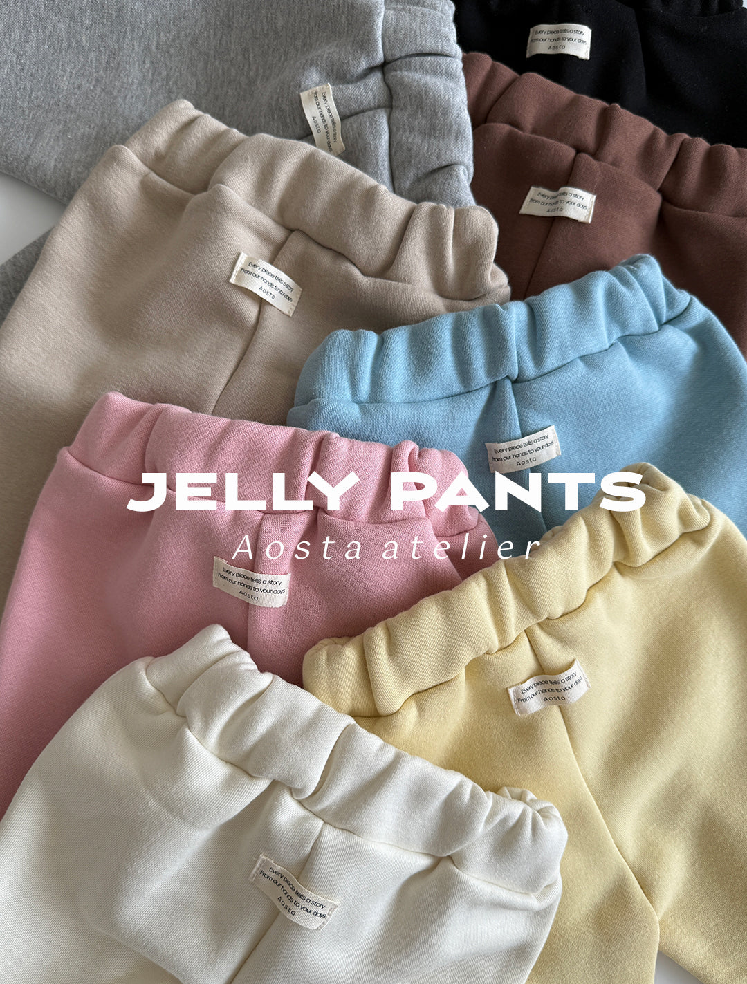 ［Aosta］Jelly pants
