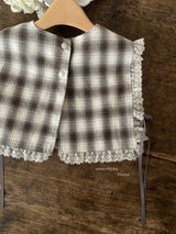 ［Anne shirley］Ange lace bustier (check)