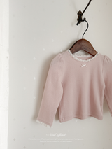 Mable ribbon lace tee