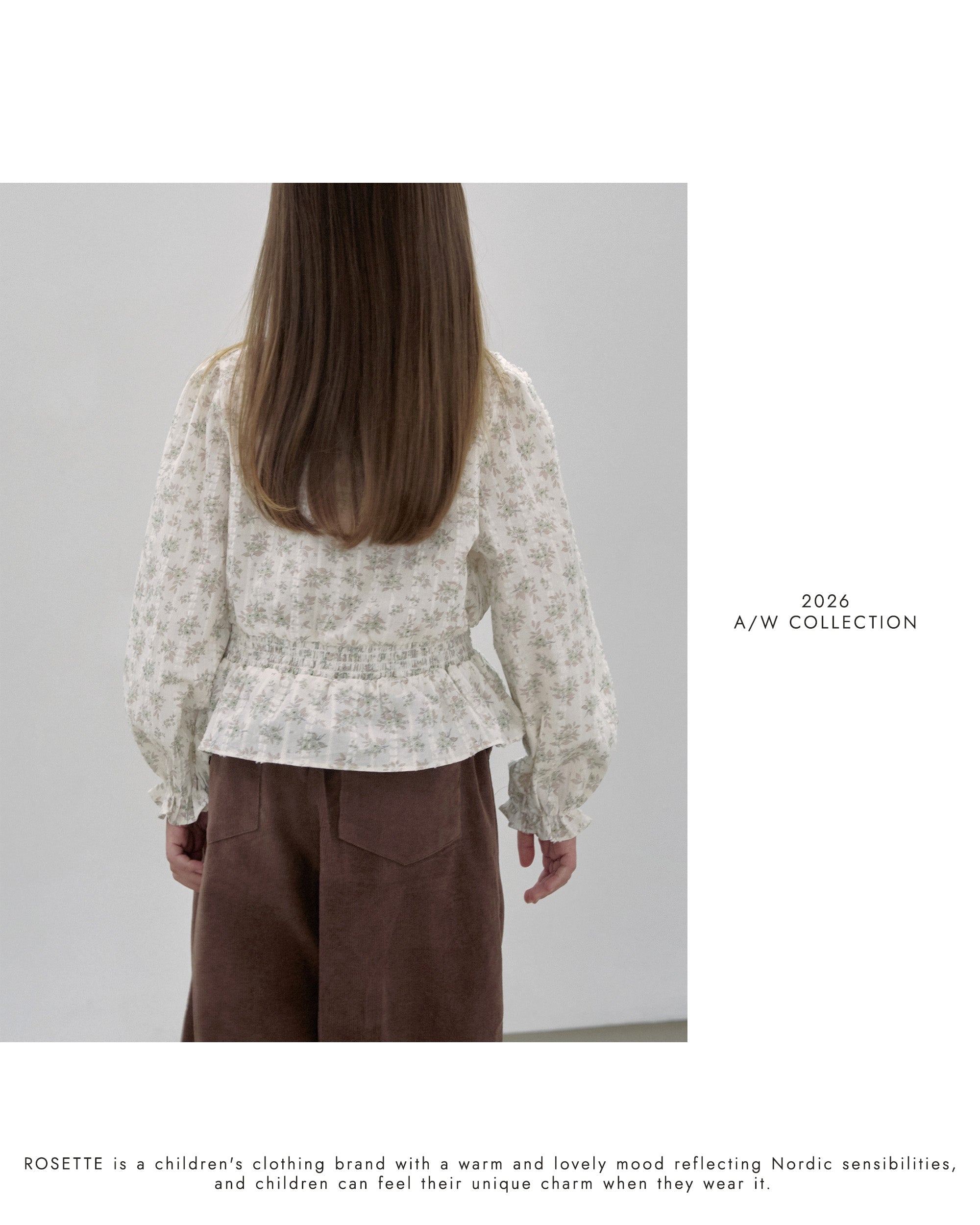 ［ROSETTE］La mer blouse