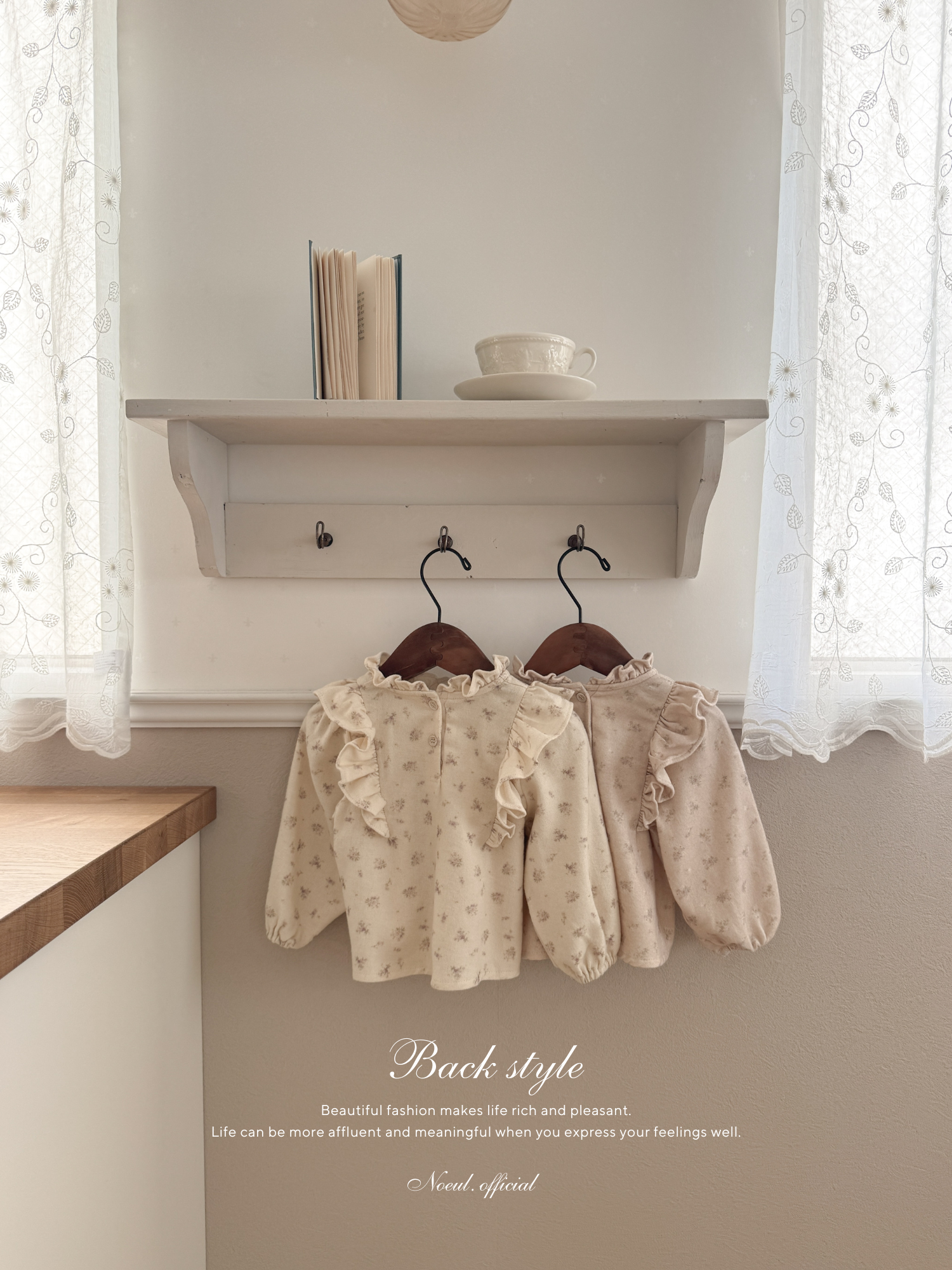 Flower wing blouse (baby)