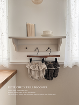 Petit check frill bloomer