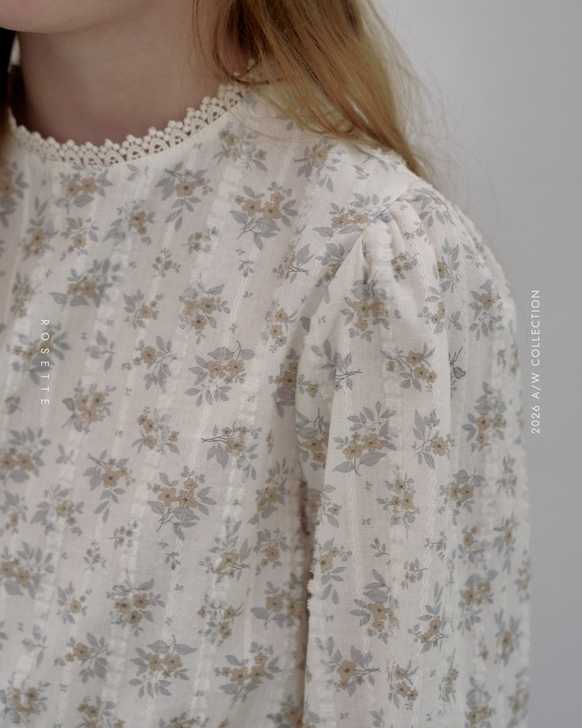 ［ROSETTE］La mer blouse