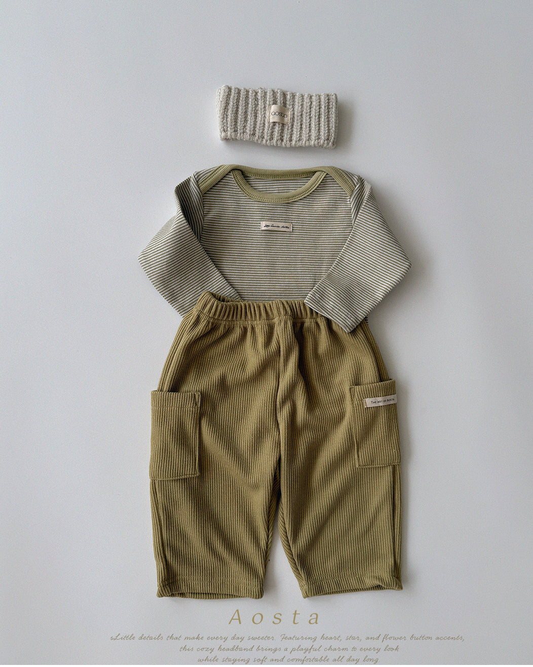 ［Aosta］Mulmul Pants