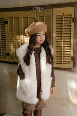 [OREN] Shirley sherpa fur vest