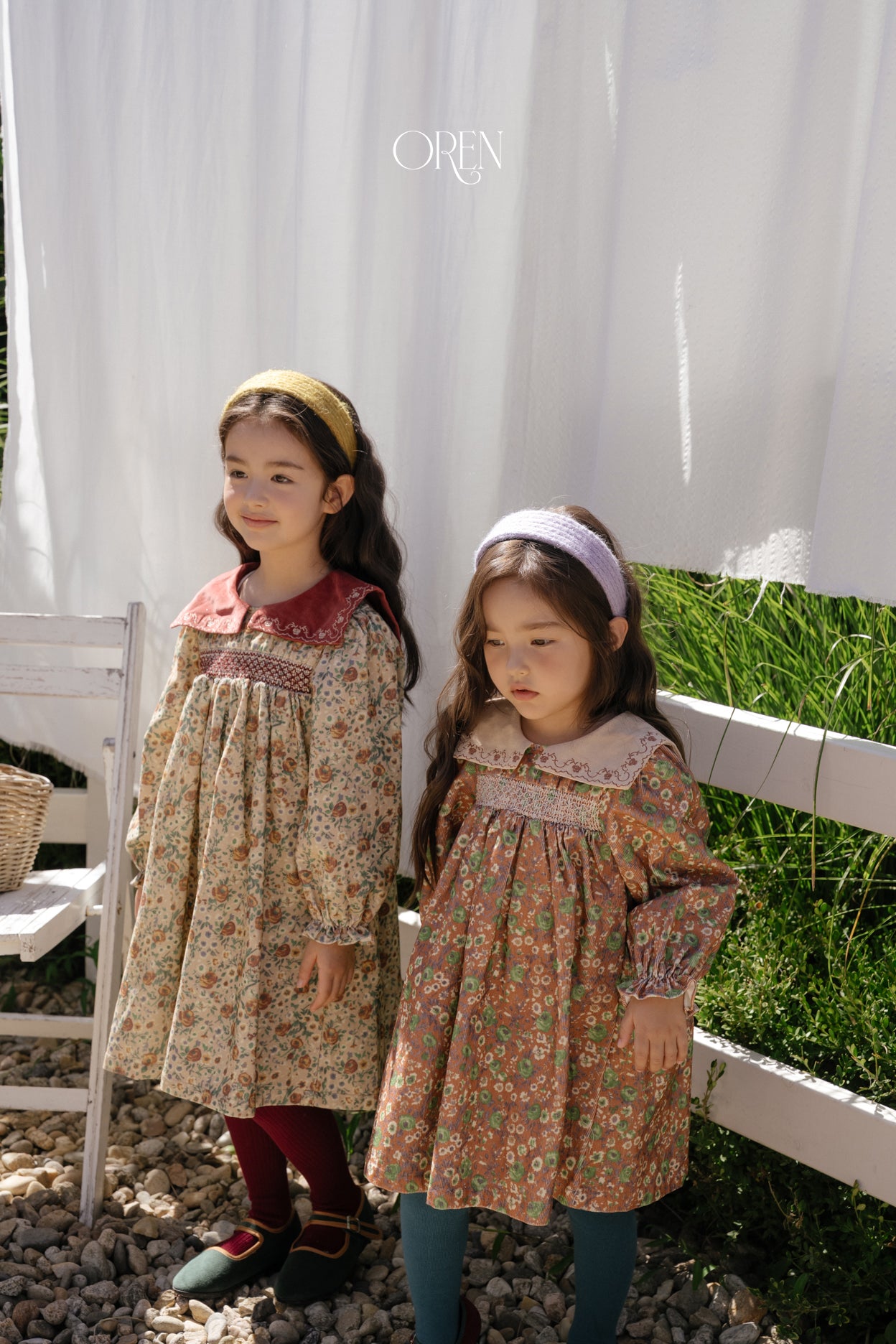 [OREN] Bonjour square collar dress