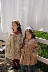[OREN] Bonjour square collar dress
