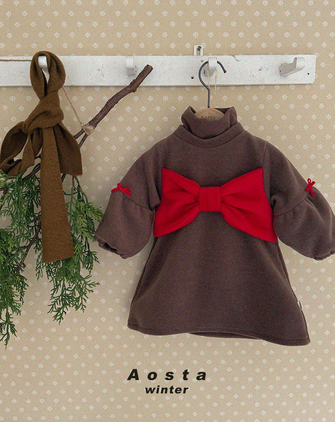 ［Aosta］Fake turtleneck