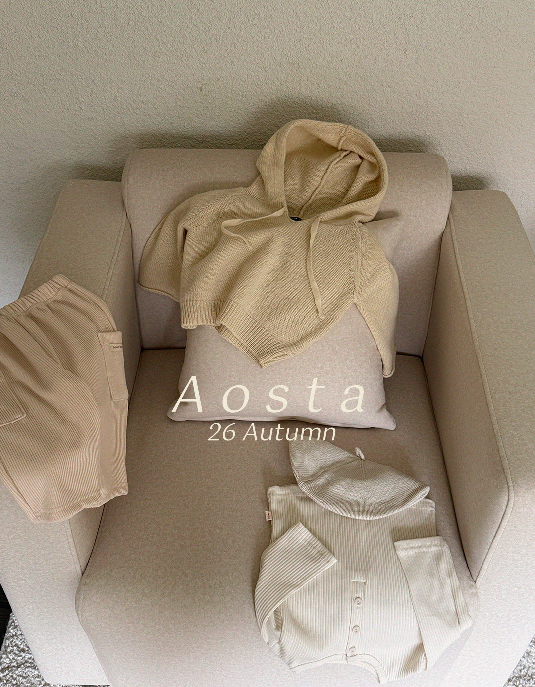 ［Aosta］Butter Button Tee